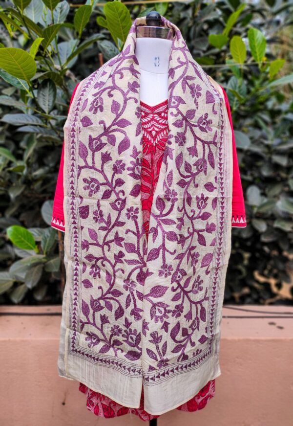 Nakshi Kantha Stole