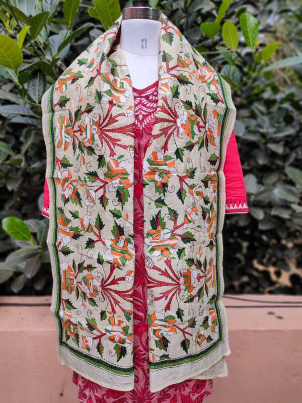 Nakshi Kantha Stole