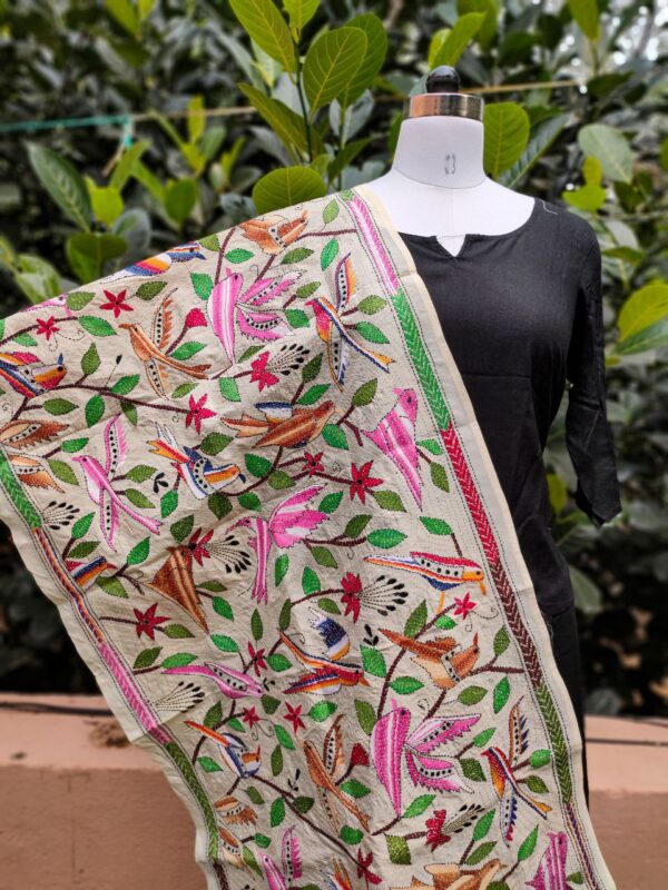 Nakshi Kantha Stole - Image 3