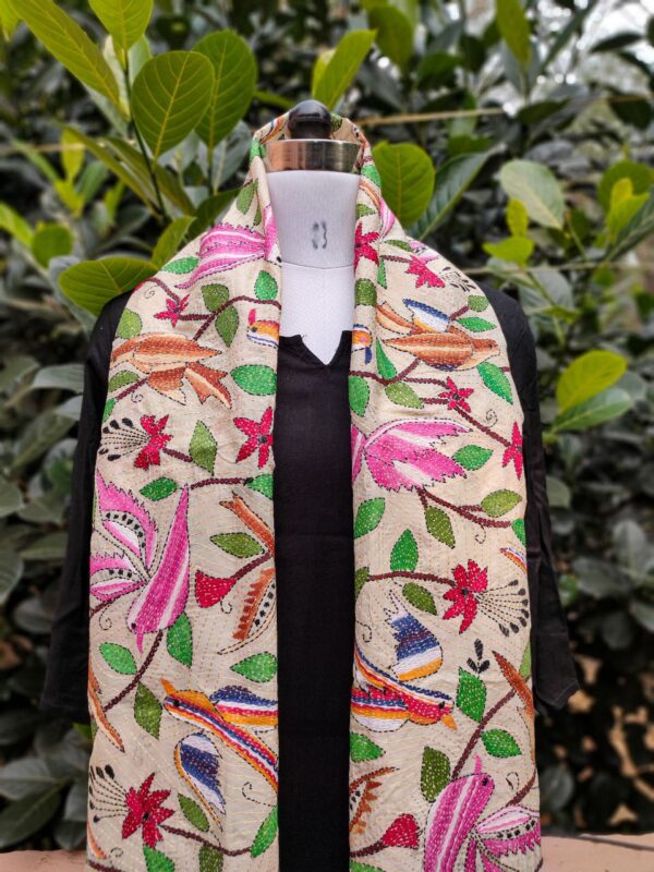 Nakshi Kantha Stole