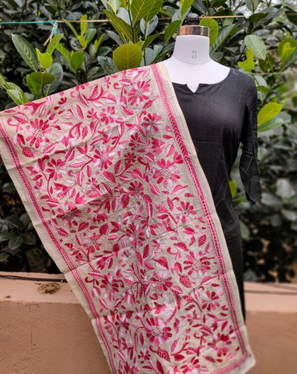 Nakshi Kantha Stole - Image 3
