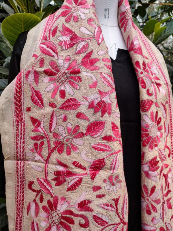 Nakshi Kantha Stole - Image 2