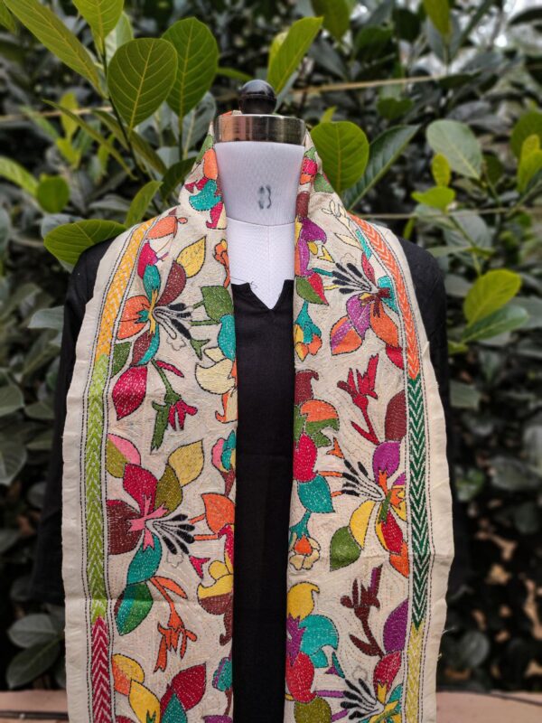 Nakshi Kantha Stole