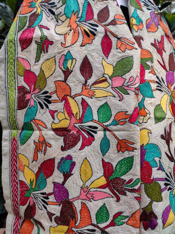 Nakshi Kantha Stole - Image 2