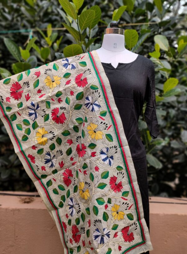 Nakshi Kantha Stole - Image 3