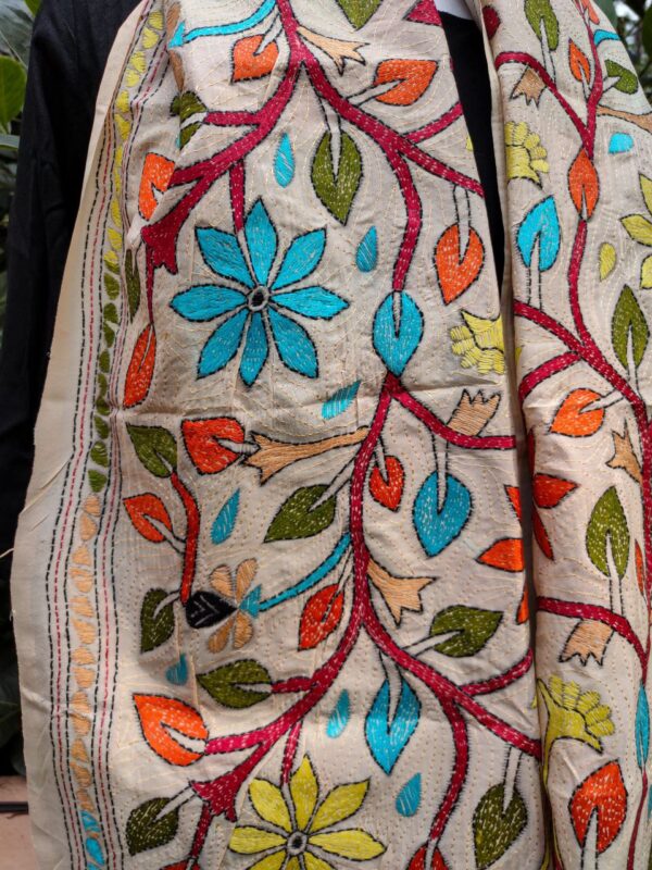Nakshi Kantha Stole - Image 2