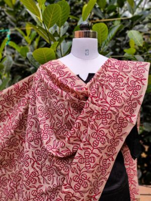 Block Kantha Dupatta