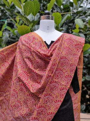 Block Kantha Dupatta