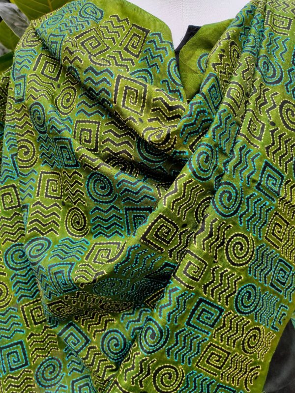 Block Kantha Dupatta - Image 4