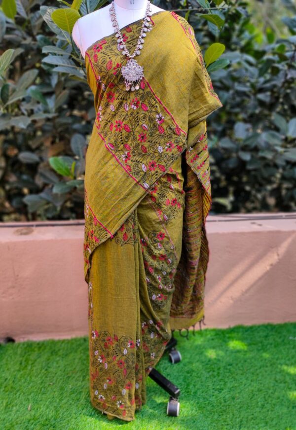 Khesh Cotton Saree - Image 2