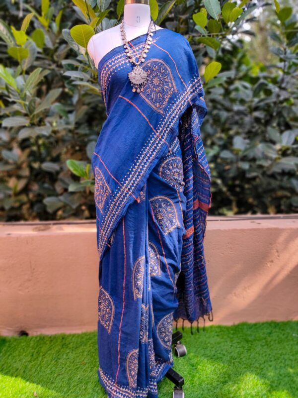 Khesh Cotton Saree - Image 4
