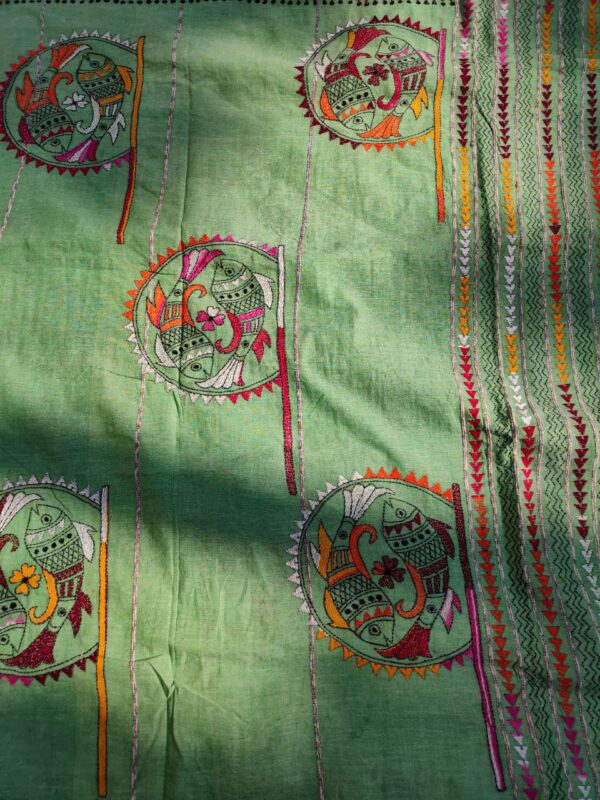 Khesh Cotton Saree - Image 3