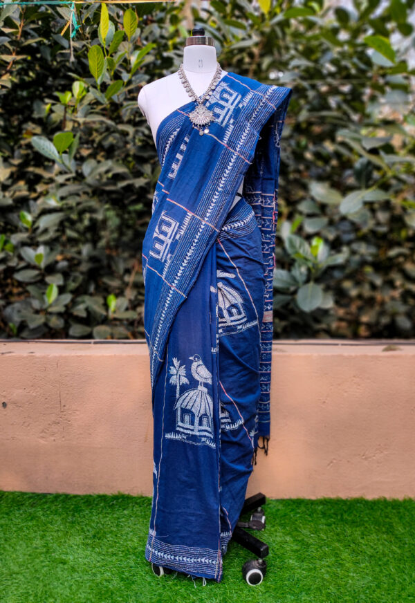 Khesh Cotton Saree - Image 3