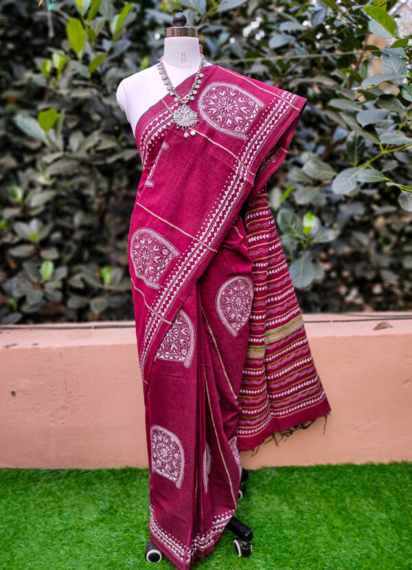 Khesh Cotton Saree - Image 3