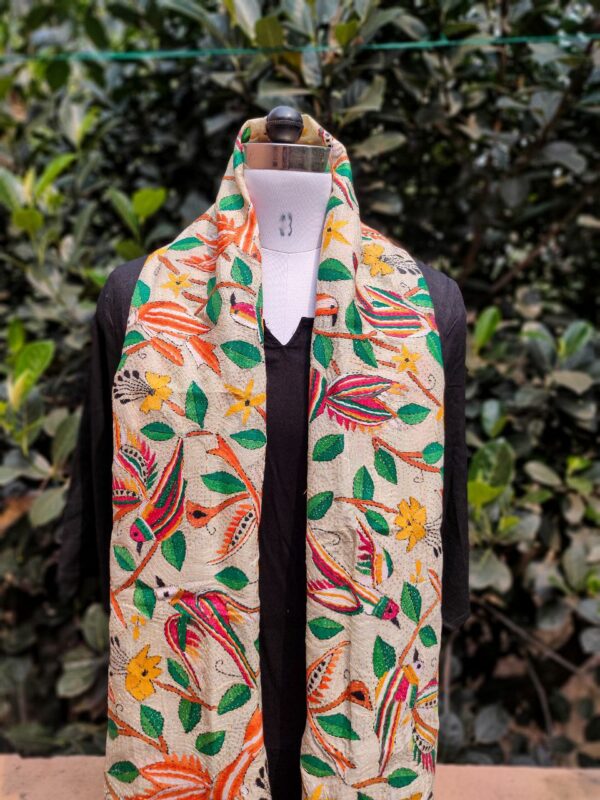 Nakshi Kantha Stole