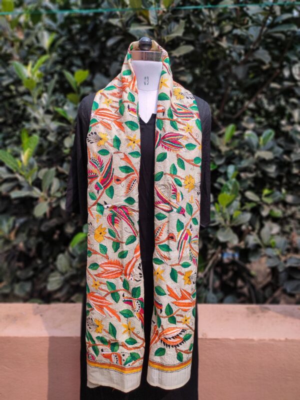Nakshi Kantha Stole - Image 2