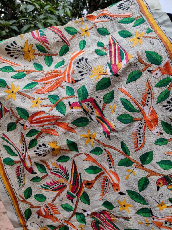 Nakshi Kantha Stole - Image 3