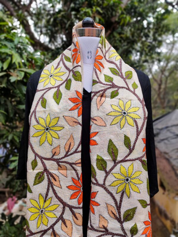 Nakshi Kantha Stole