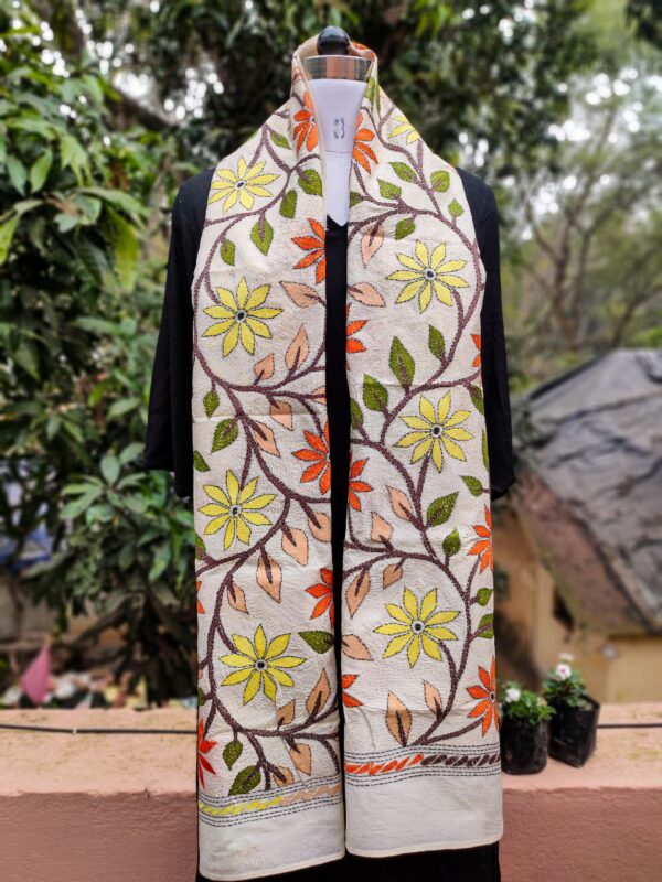 Nakshi Kantha Stole - Image 2
