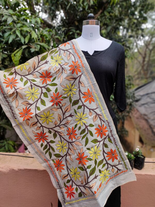 Nakshi Kantha Stole - Image 3
