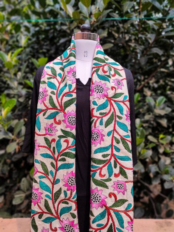 Nakshi Kantha Stole