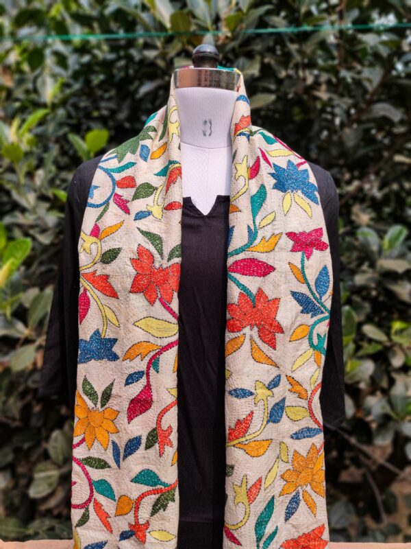 Nakshi Kantha Stole