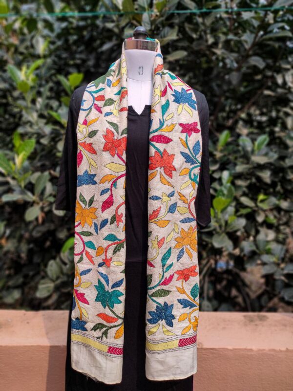 Nakshi Kantha Stole - Image 2
