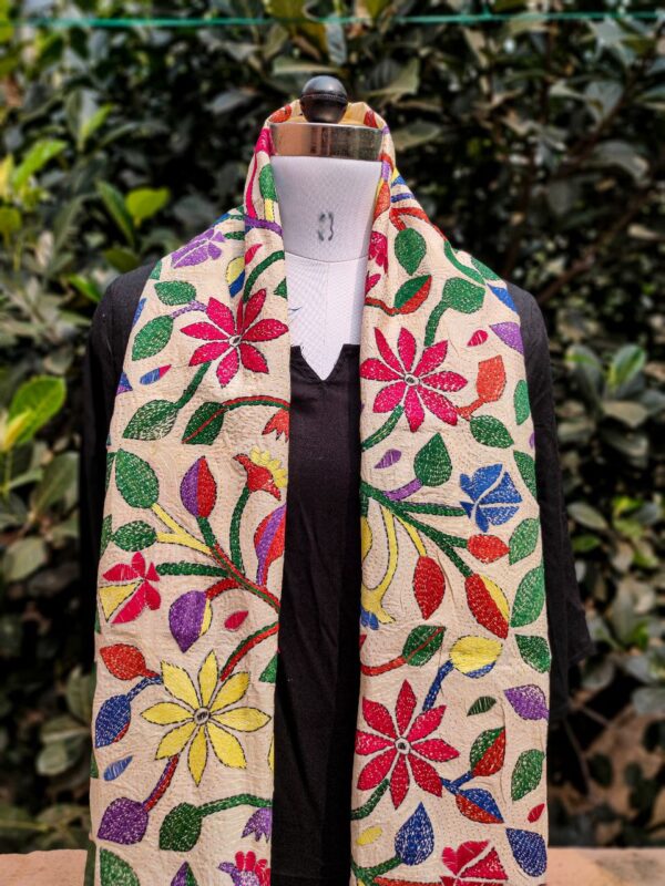 Nakshi Kantha Stole