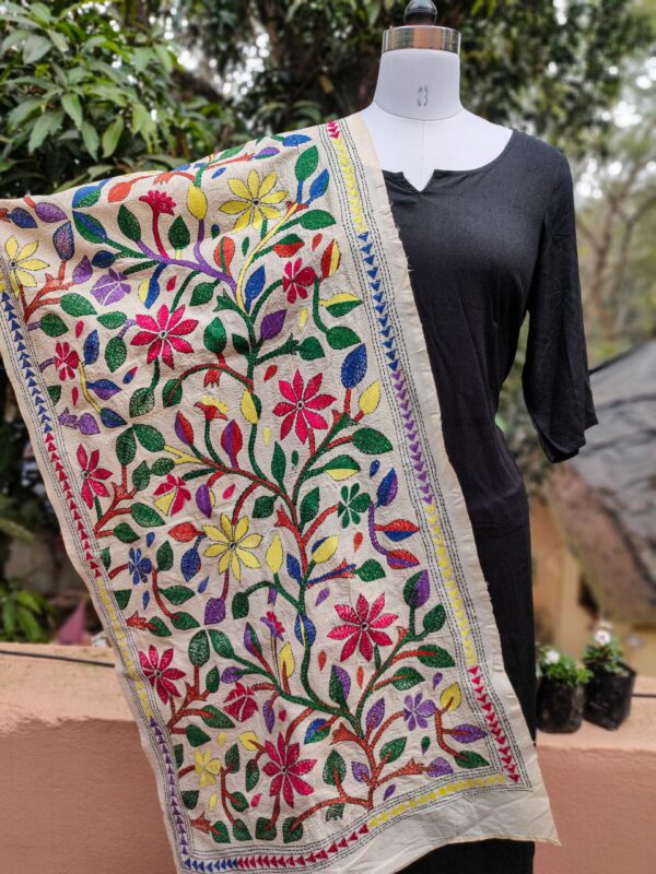 Nakshi Kantha Stole - Image 4