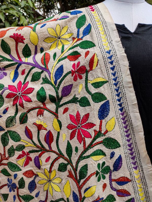 Nakshi Kantha Stole - Image 3