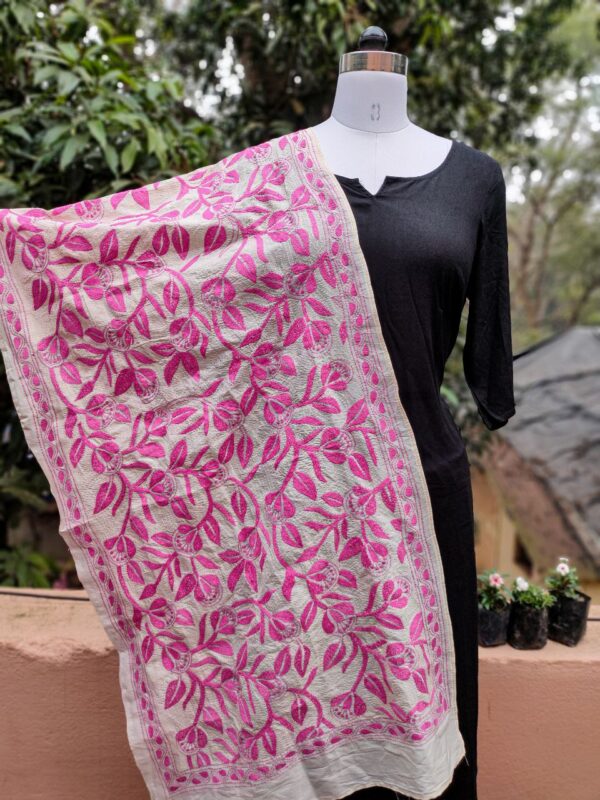 Nakshi Kantha Stole - Image 4