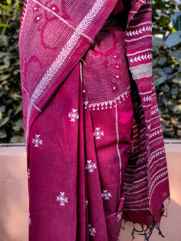 Khesh Cotton Saree - Image 2