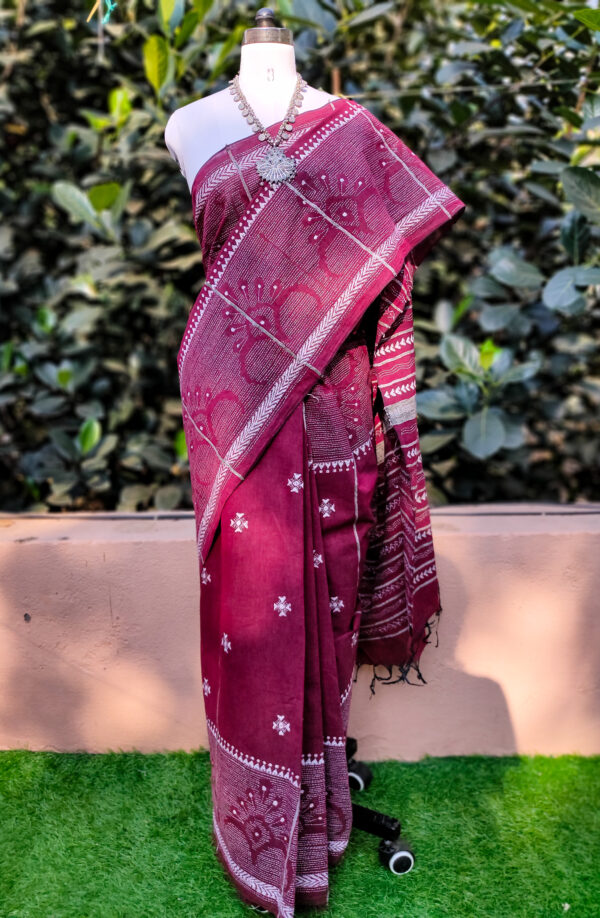 Khesh Cotton Saree - Image 3