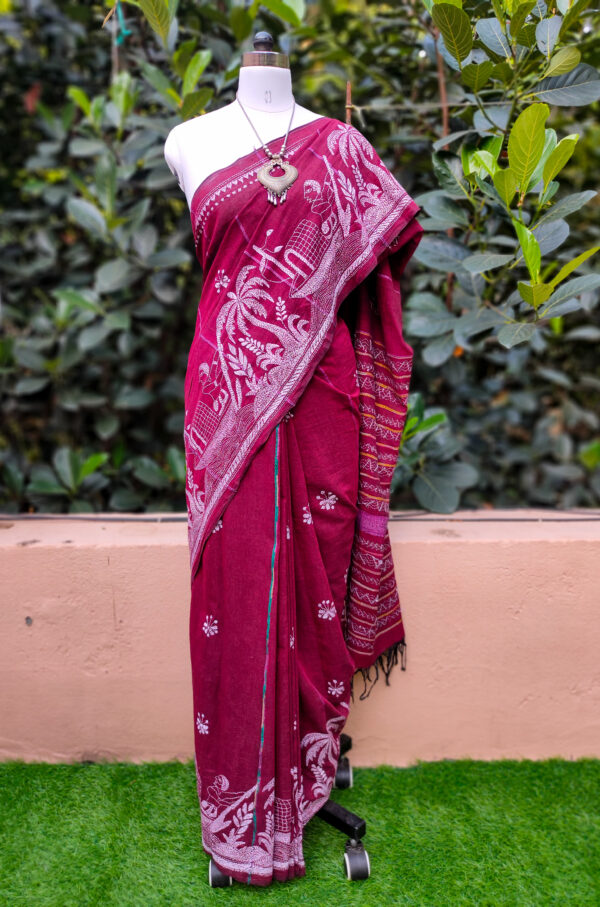 Khesh Cotton Saree - Image 4