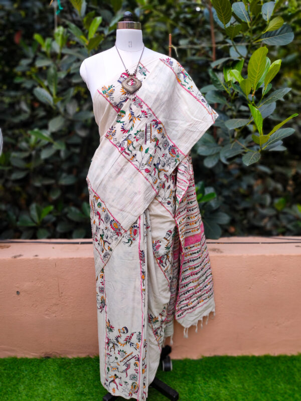 Khesh Cotton Saree - Image 4
