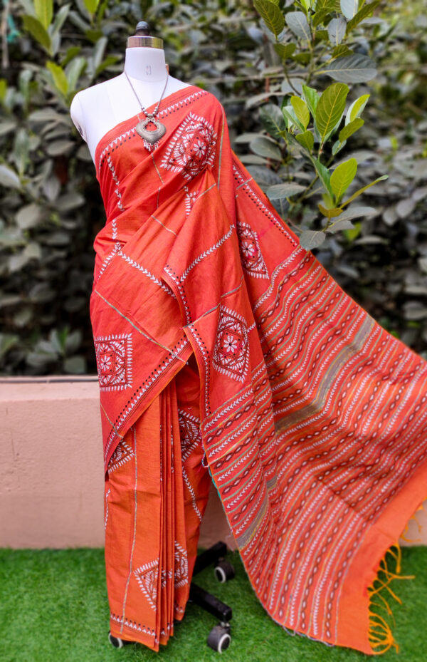 Khesh Cotton Saree - Image 4