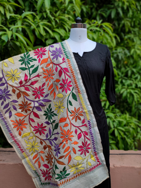 Nakshi Kantha Stole - Image 3
