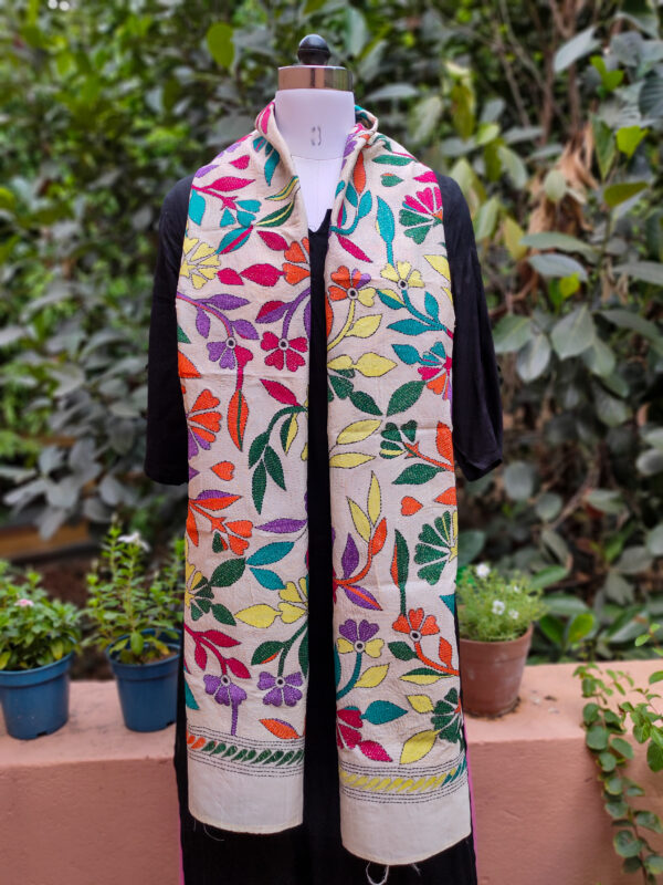 Nakshi Kantha Stole - Image 2