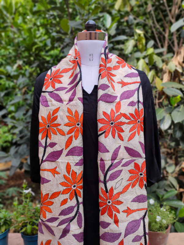 Nakshi Kantha Stole