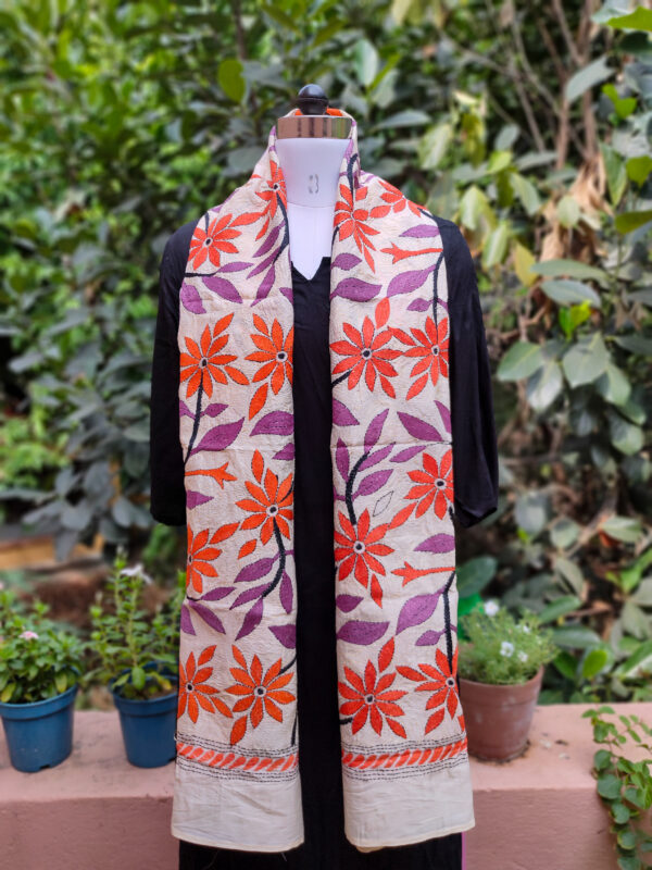 Nakshi Kantha Stole - Image 2