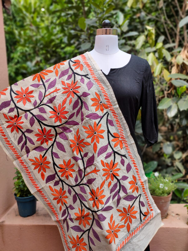 Nakshi Kantha Stole - Image 3