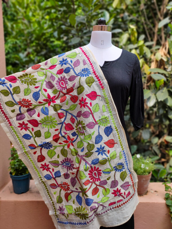 Nakshi Kantha Dupatta - Image 3