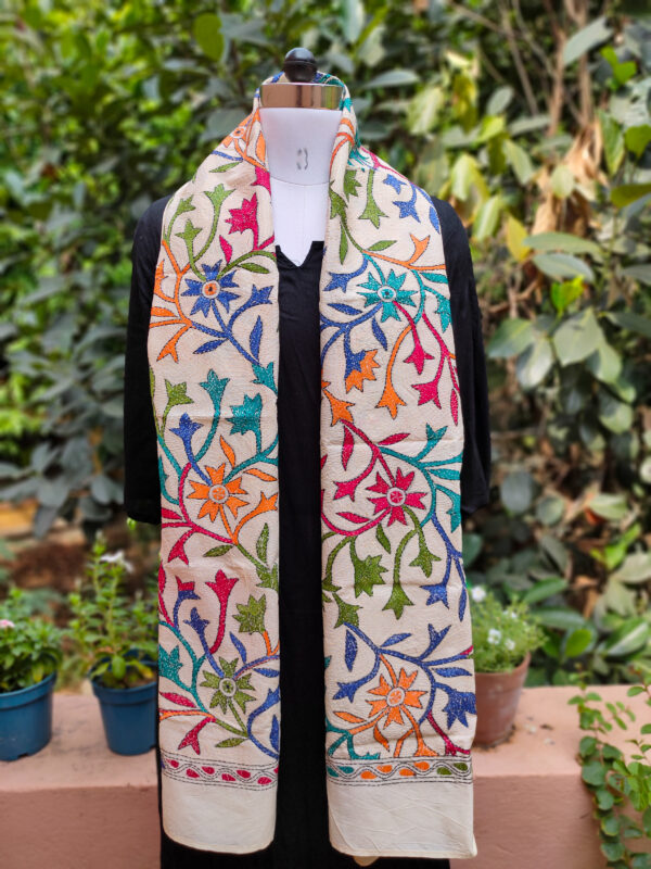 Nakshi Kantha Stole - Image 2