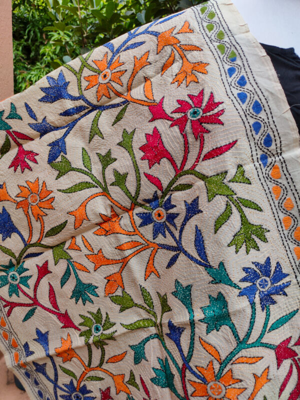 Nakshi Kantha Stole - Image 4