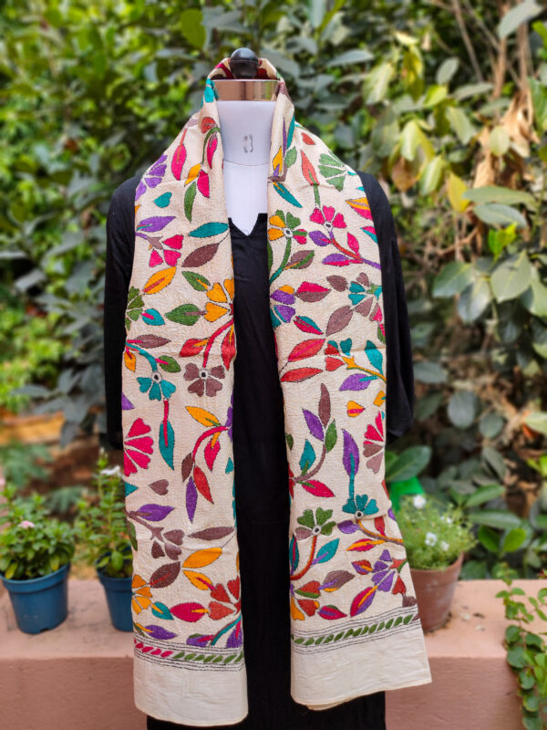 Nakshi Kantha Stole - Image 2