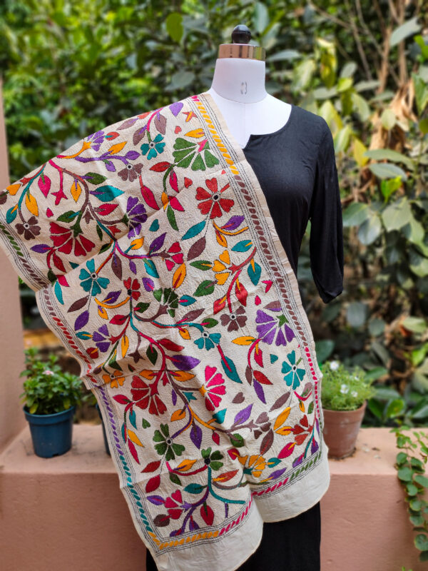 Nakshi Kantha Stole - Image 3