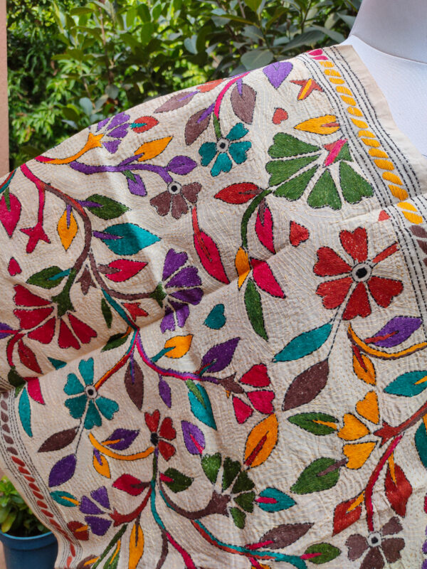 Nakshi Kantha Stole - Image 4