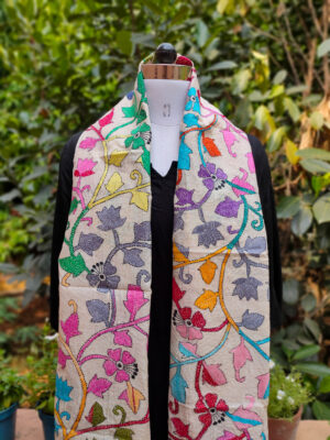 Nakshi Kantha Stole