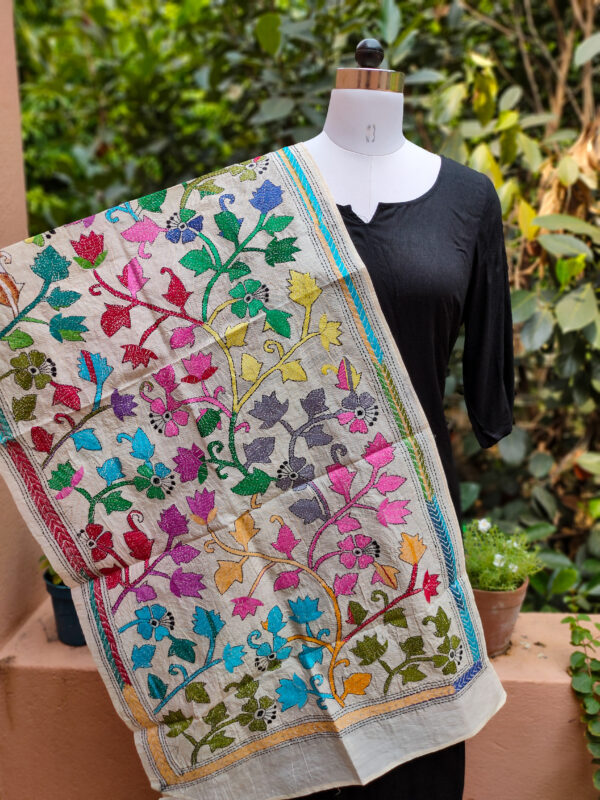 Nakshi Kantha Stole - Image 3