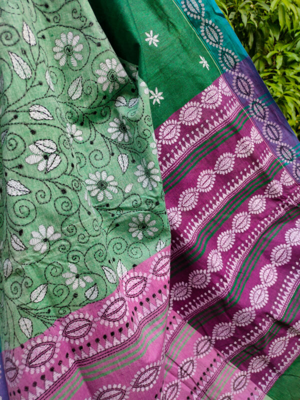 Khadi Cotton Saree - Image 2